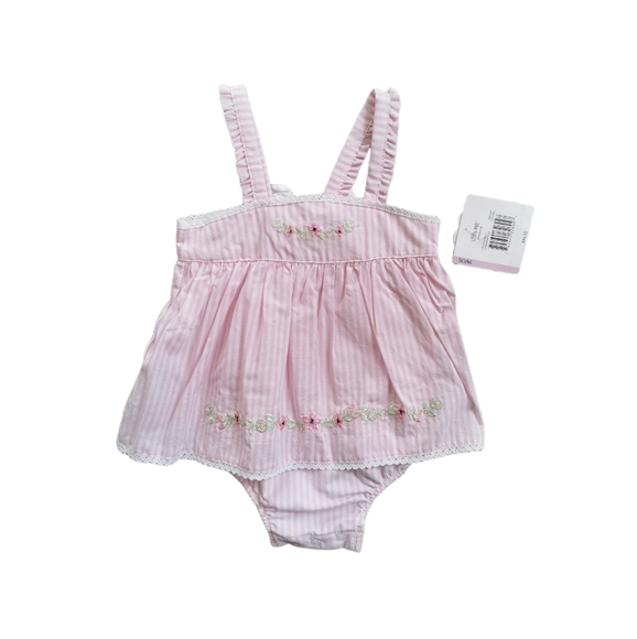 9 MONTHS LITTLE ME, 2-piece Summer Dress NWT - Picture 2 of 6